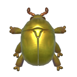 Golden Gem Scarab